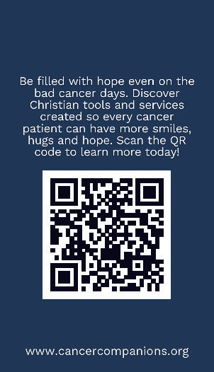 #263 Cancer Diagnosis Prayer Card - sold in bundles of 30