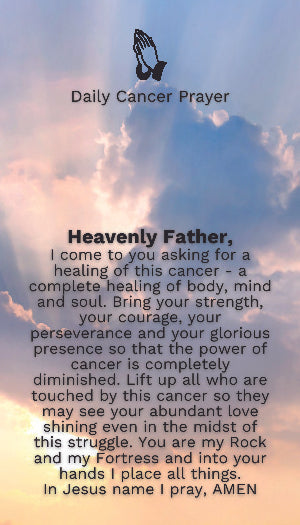 #249 Daily Prayer Card - QR Code - sold in bundles of 30