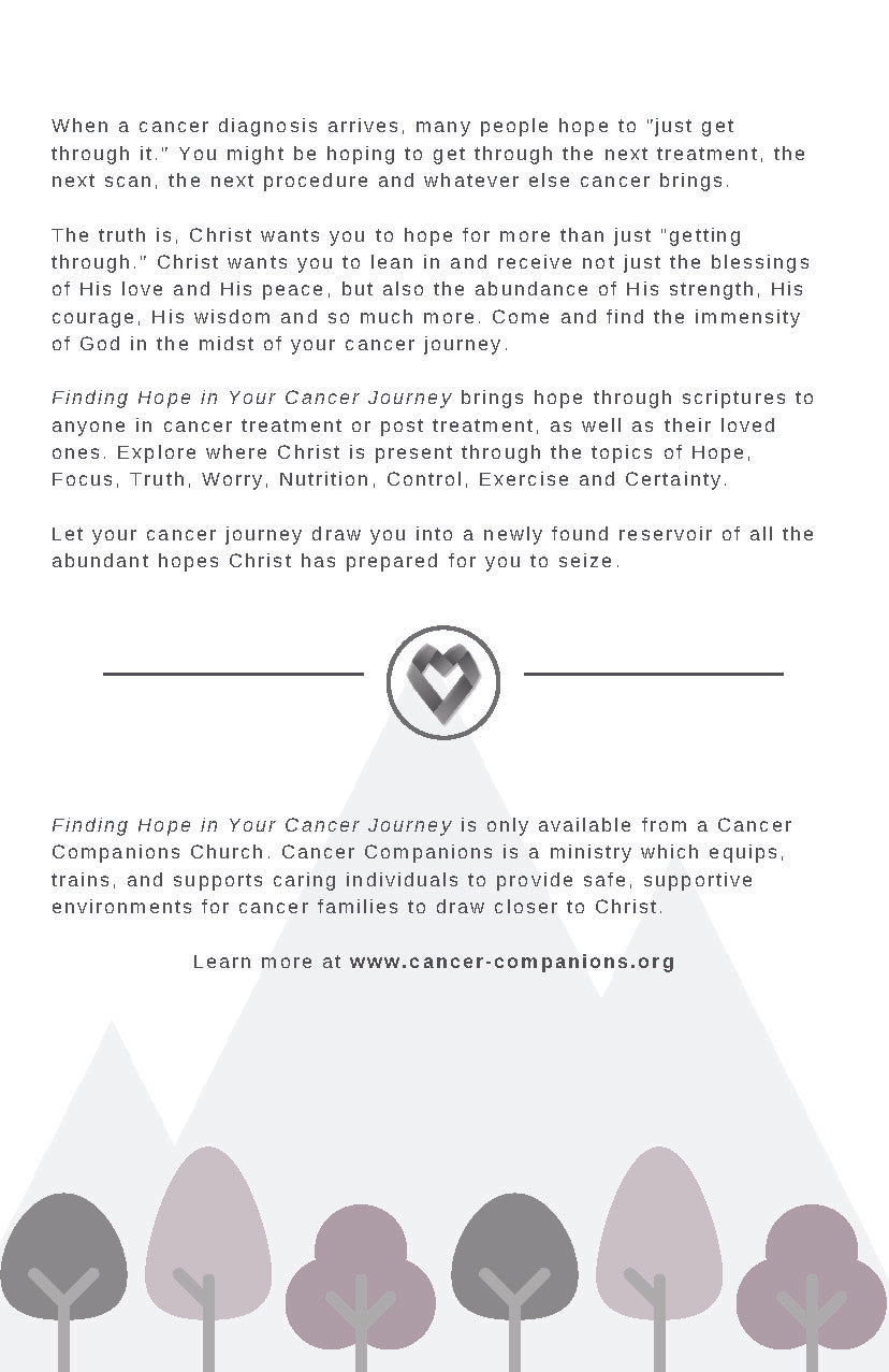 #300 Finding Hope Devotional Booklet - Facilitator